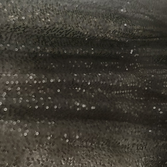 Selkie Black Sequin Gown - Picture 6 of 6